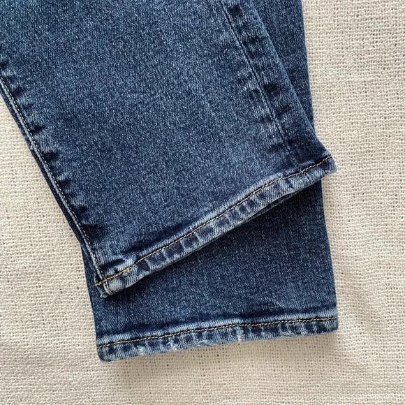 Fidelity Denim Oh Boy Boyfriend Jeans - High Rise Dark Wash - Picture 9 of 13